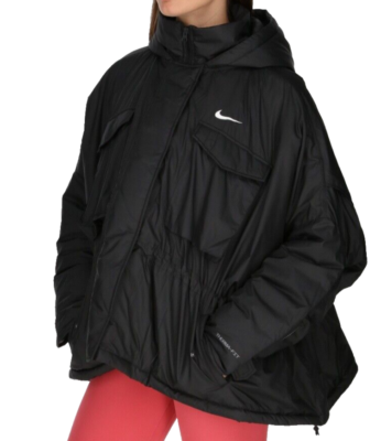 nike womens black coat
